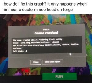 Minecraft Java Edition Crashing Or Throwing Exit Code With Forge Mods