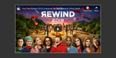 After 2017, PewDiePie again excluded from YouTube Rewind