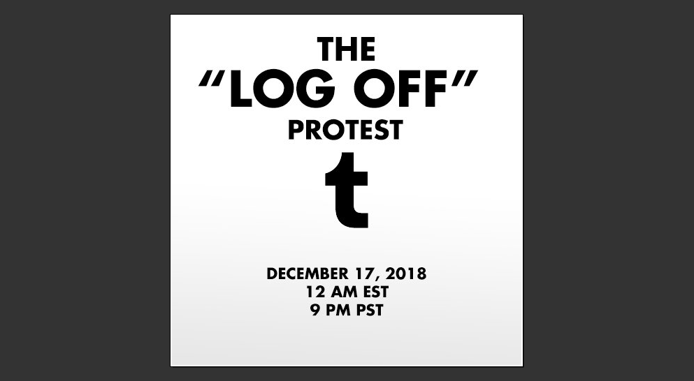 Tumblr users' log off 2018 protest begins as adult content ban comes into force