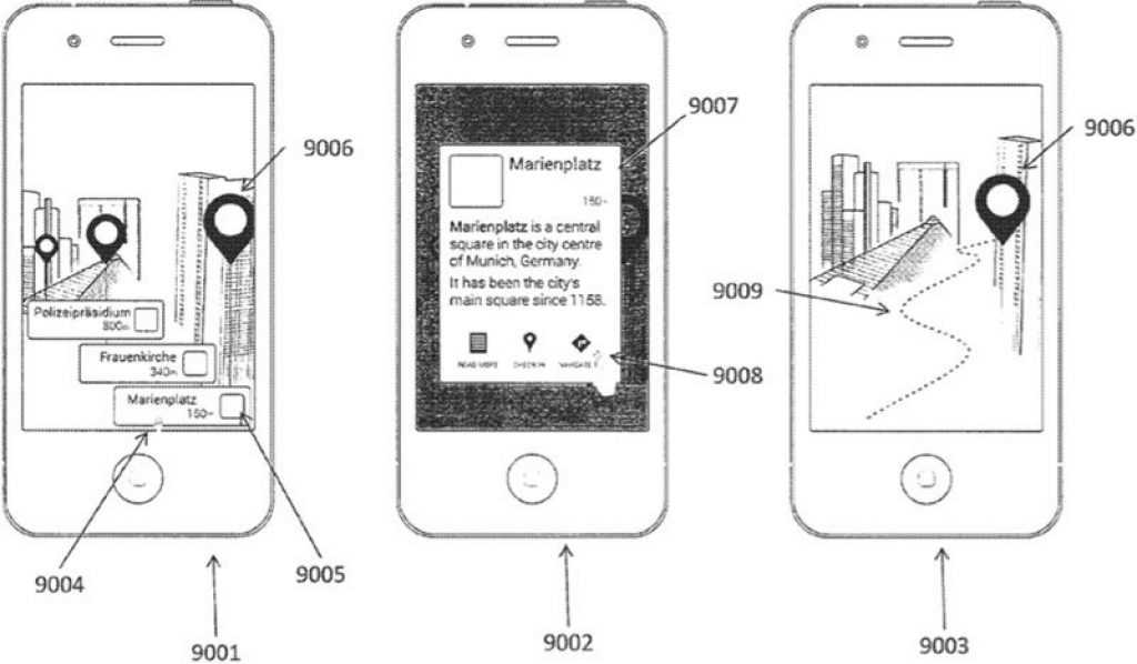 Augmented reality patent