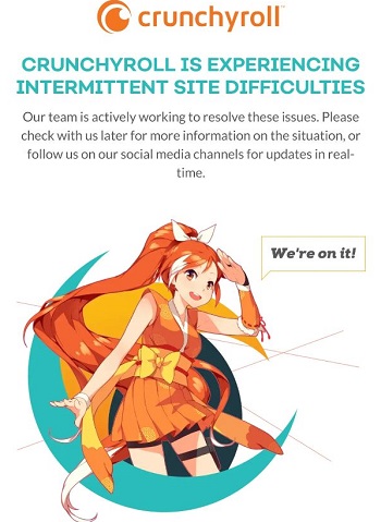  [Update: Aug. 17] Crunchyroll down and not working, users get 'unable to connect' on PS4 ('request failed, bad gateway 502')