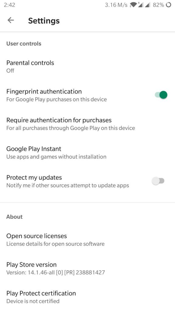 oneplus_3_3t_oos_pie_closed_beta_play_protect_certification