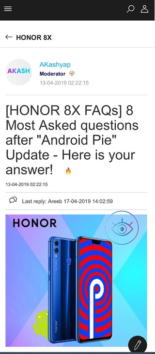 Honor-8x-pie-FAQ