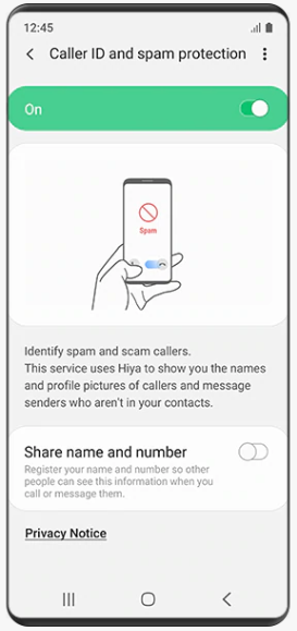 Samsung-caller-id-spam-protection