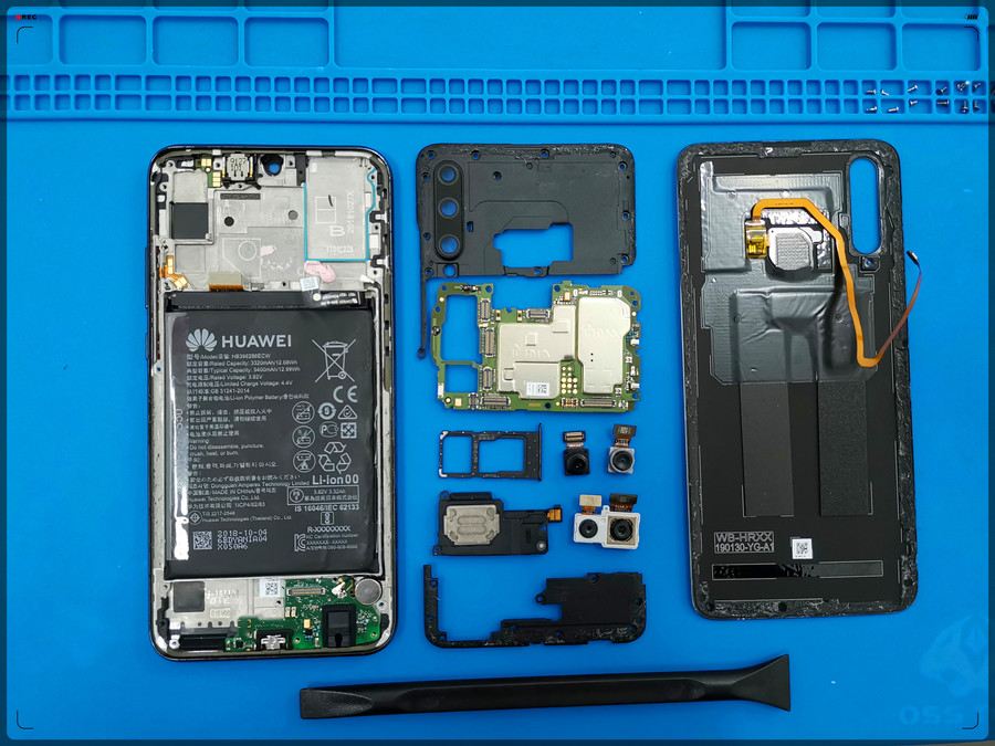 Honor 20i teardown images surface, lacks NFC in China