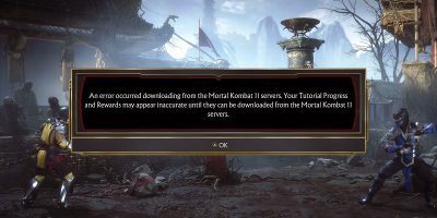 Mortal kombat 11 ошибка error encountered