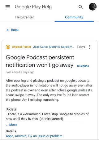 Google-podcast-notification-issue-workaround