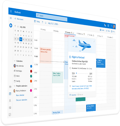 Microsoft-Outlook-calendar