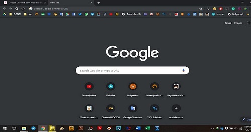 toolbar is not showing in google chrome for mac