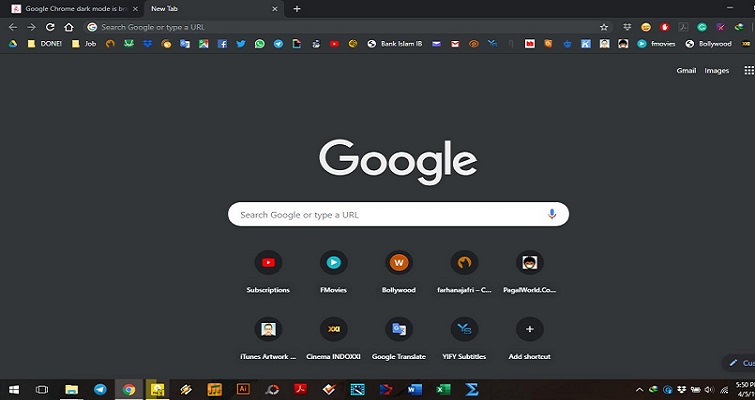 Here's how you can disable Google Chrome dark mode after update on Windows 10 & macOS
