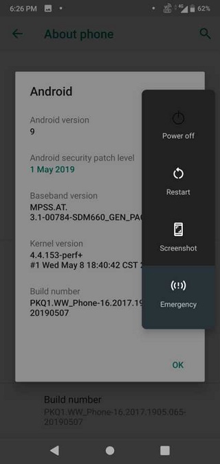 ZenFone-max-pro-m2-may-update-screenshot-in-powerbutton