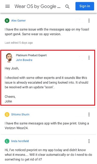 wear-os-product-expert-response-messages-app-paw-print-icon