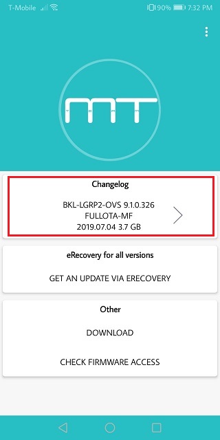 EMUI9.1-HonorView10-update-on-firmware-finder