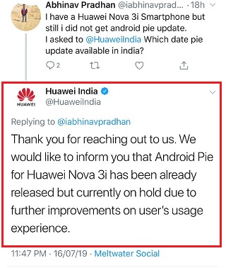 Huawei-Nova-3i-pie-on-hold