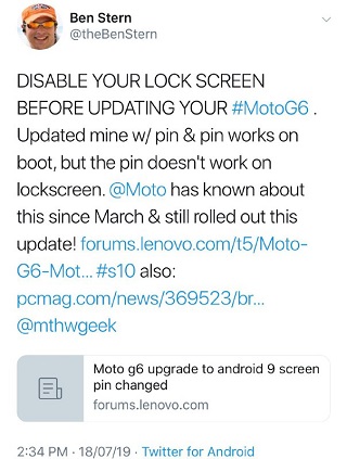 MotoG6-pie-pattern-pin-bug-tweet1