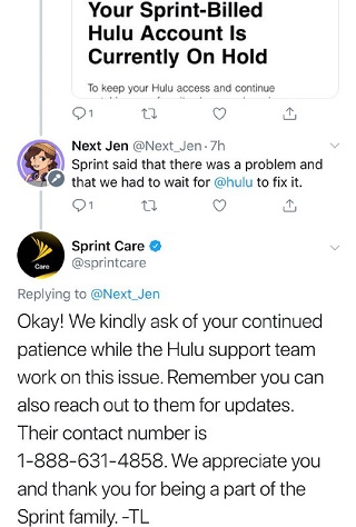 Sprint-hulu-billing-bug-tweet