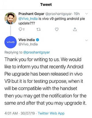 Vivo-V9-pie-tweet-vivo-India
