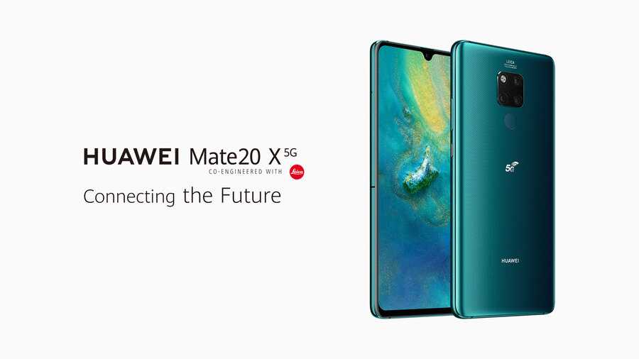 Huawei Mate 20 X 5G gets rid of 3.5 mm headphone jack, new renders & official listing reveal
