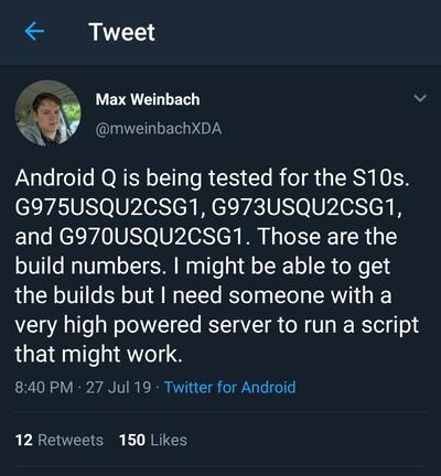 s10_snapdragon_android_q_max_tweet