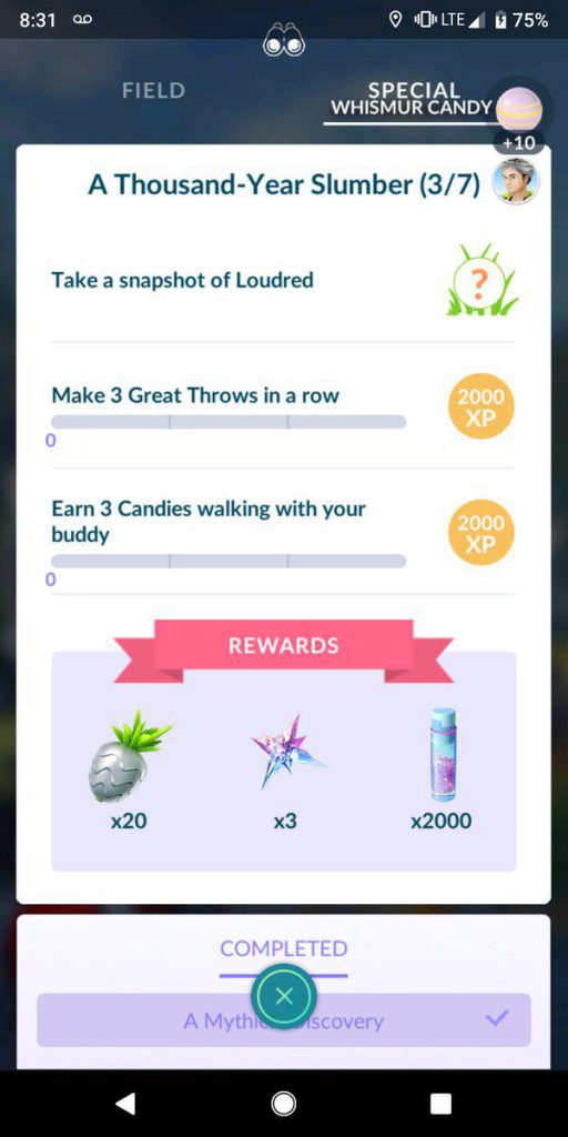 Pokemon Go Jirachi special research tasks, stages & rewards for 'A