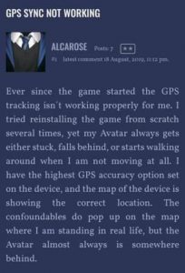 Harry Potter Wizards Unite GPS Sync Issue