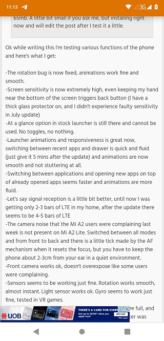 Xiaomi-Mi-A2-Lite-August-update-changes