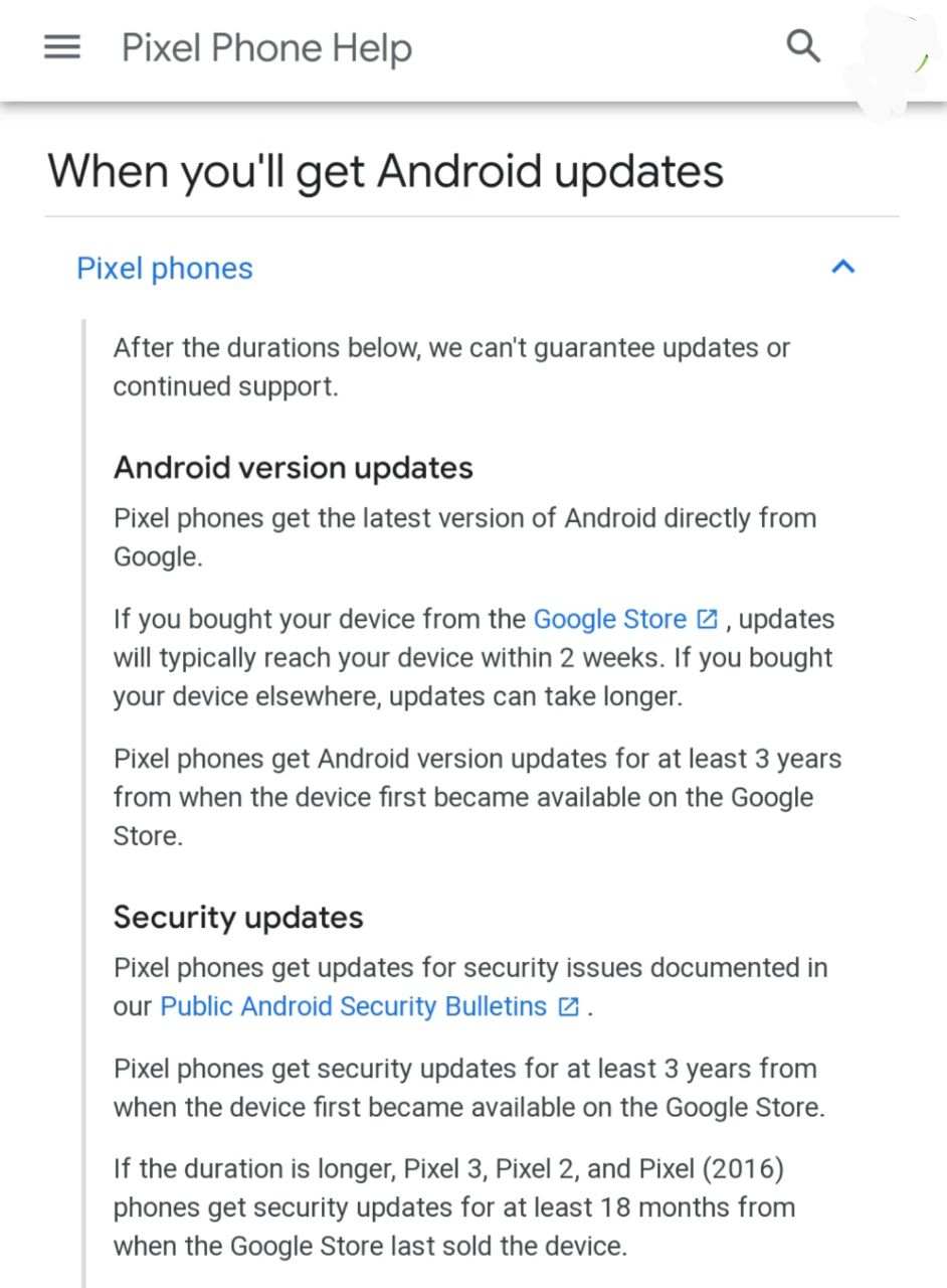google_pixel_update_policy