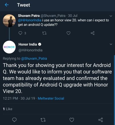 honor_view_20_android_q_confirmation_tweet