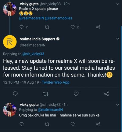 realme_x_new_update_coming_twitter