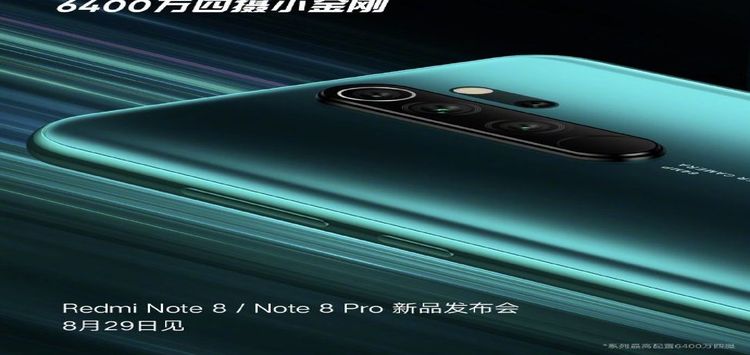 Redmi Note 8 / 8 Pro MediaTek G90 series officially confirmed