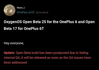 OnePlus-6T-Android-10-Open-Beta-delayed