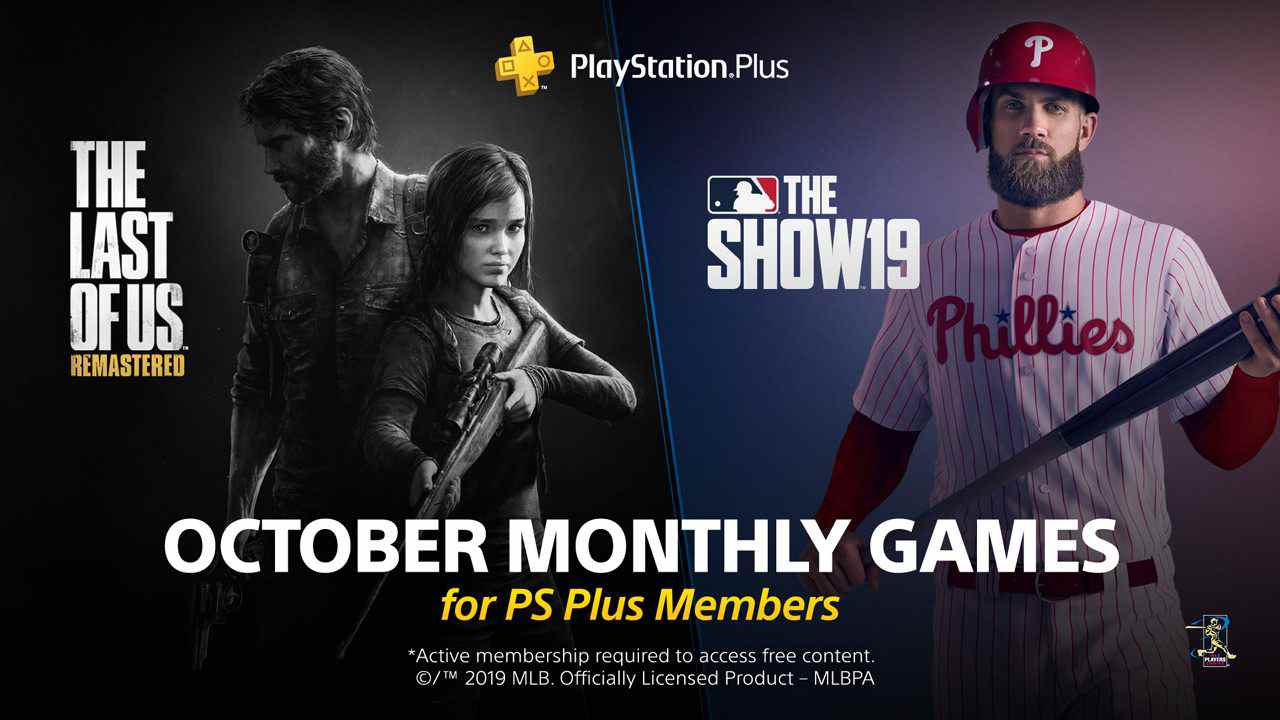 PlayStation Plus Free Games for October 2019 announced