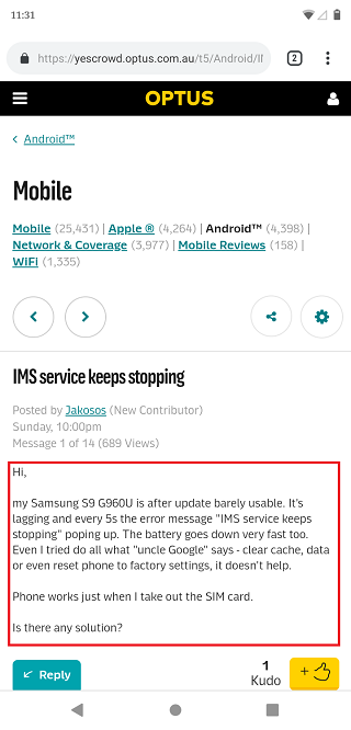 S9-IMS-service-crash-bug