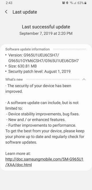 U.S.-unlocked-Galaxy-S9-Aug-patch-night-mode