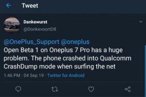 Qualcomm crash dump mode oneplus 7 pro что делать