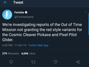 fortnite_out_of_time_bug_acknowledgement_tweet