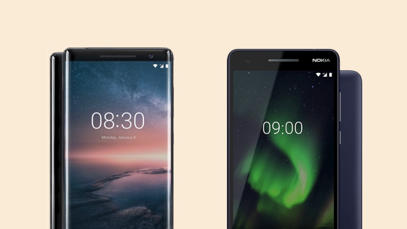 Nokia 8 Sirocco & Nokia 2.1 getting October 2019 security update