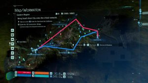 Death Stranding: Complete Map, All Cities & Best routes