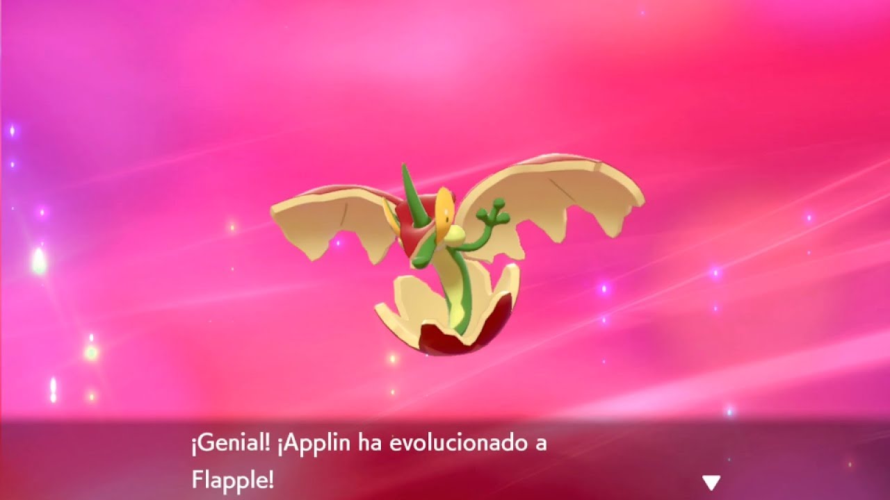 Pokemon Sword and Shield : How to evolve Applin in the game