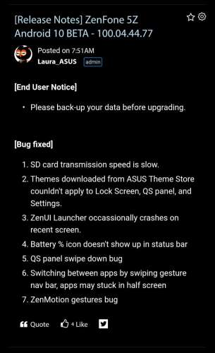 Asus-ZenFone-5Z-Android-10-beta