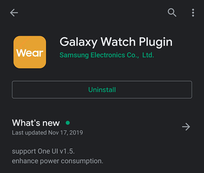 Galaxy-Watch-Plugin-update