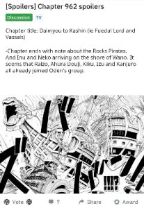 One Piece Chapter 962 Spoilers Hint God Valley Incident Connection To Inurashi Nekomamushi Piunikaweb