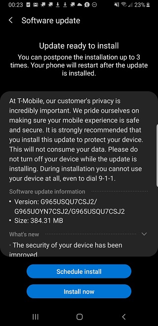 T-Mobile-Galaxy-S9-November-update