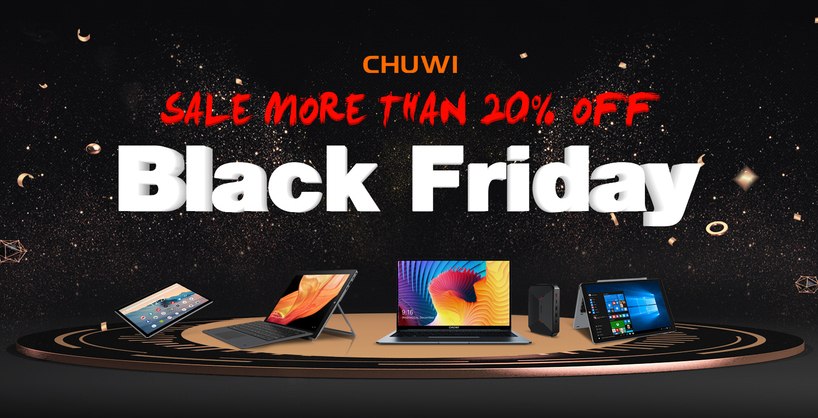 CHUWI Black Friday is coming, variety of budget laptops have discounts of up to 20%