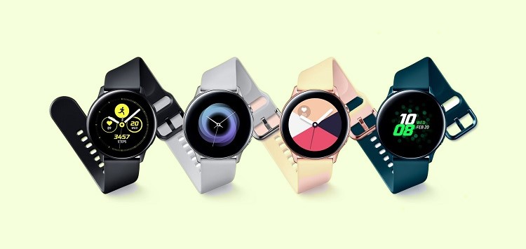 Samsung Galaxy Watch Active2 update fixes AoD bug, improves accuracy of calorie measurement, & more