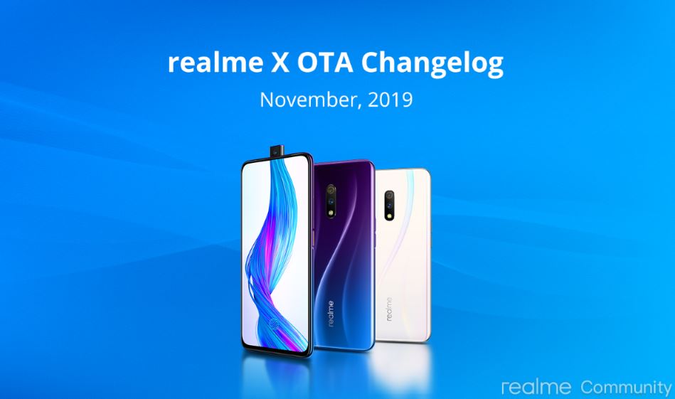 Realme X starts getting November security update globally with WhatsApp dark mode readability fix (Download link inside)