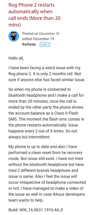 Asus-ROG-Phone-2-calls-ending-issue