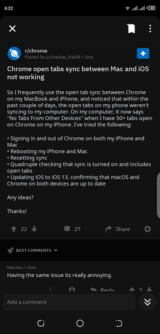 Google-Chrome-Open-Tabs-sync-issue