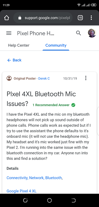 Google-Pixel-4-Bluetooth-mic-issue