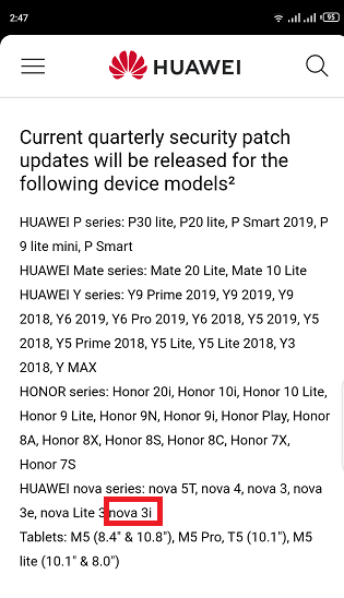 Huawei-security-updates